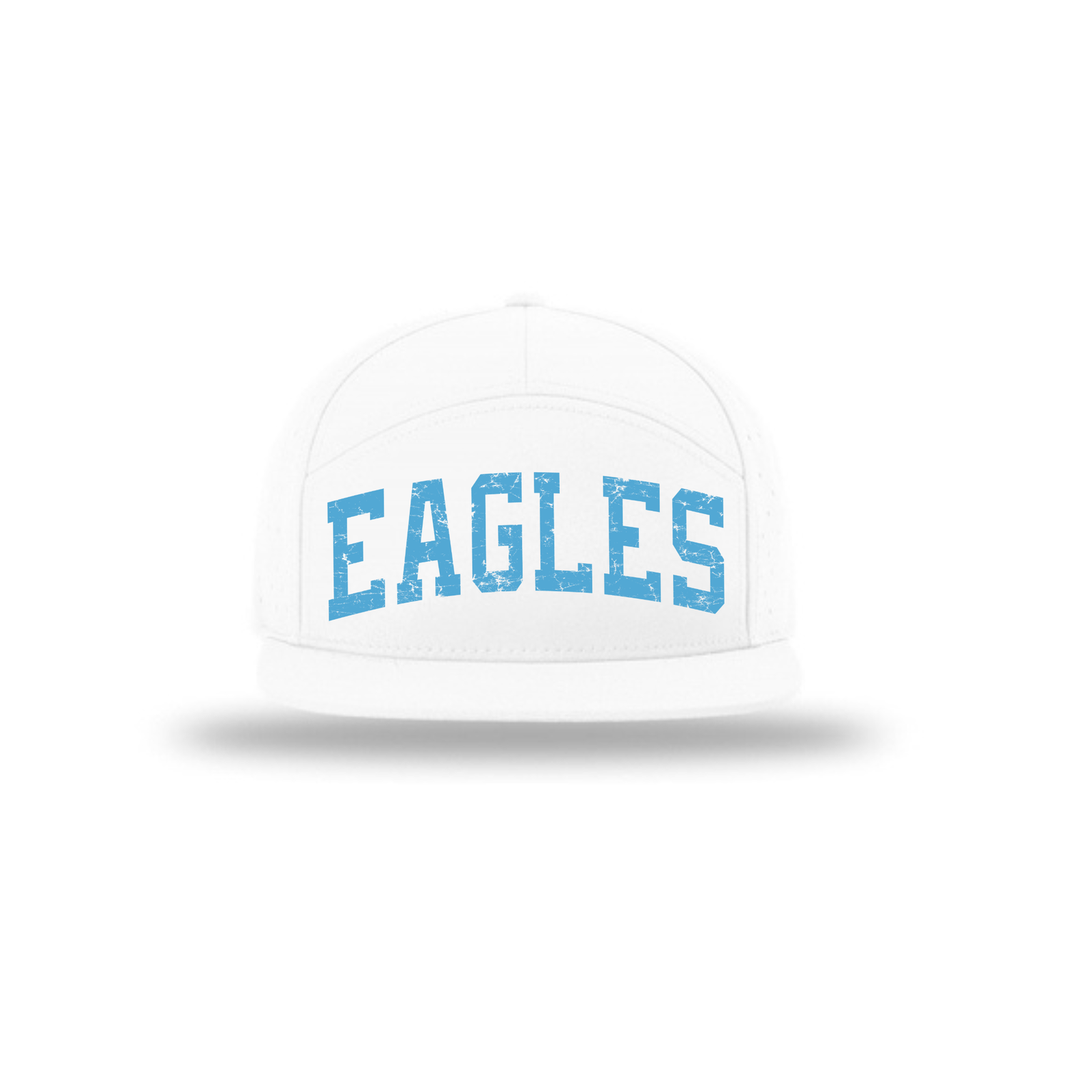 Distressed Eagles Hat (DTF Print)
