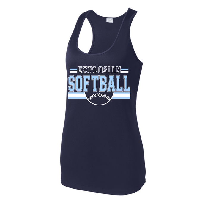 Explosion Softball (5)  Womens Tank