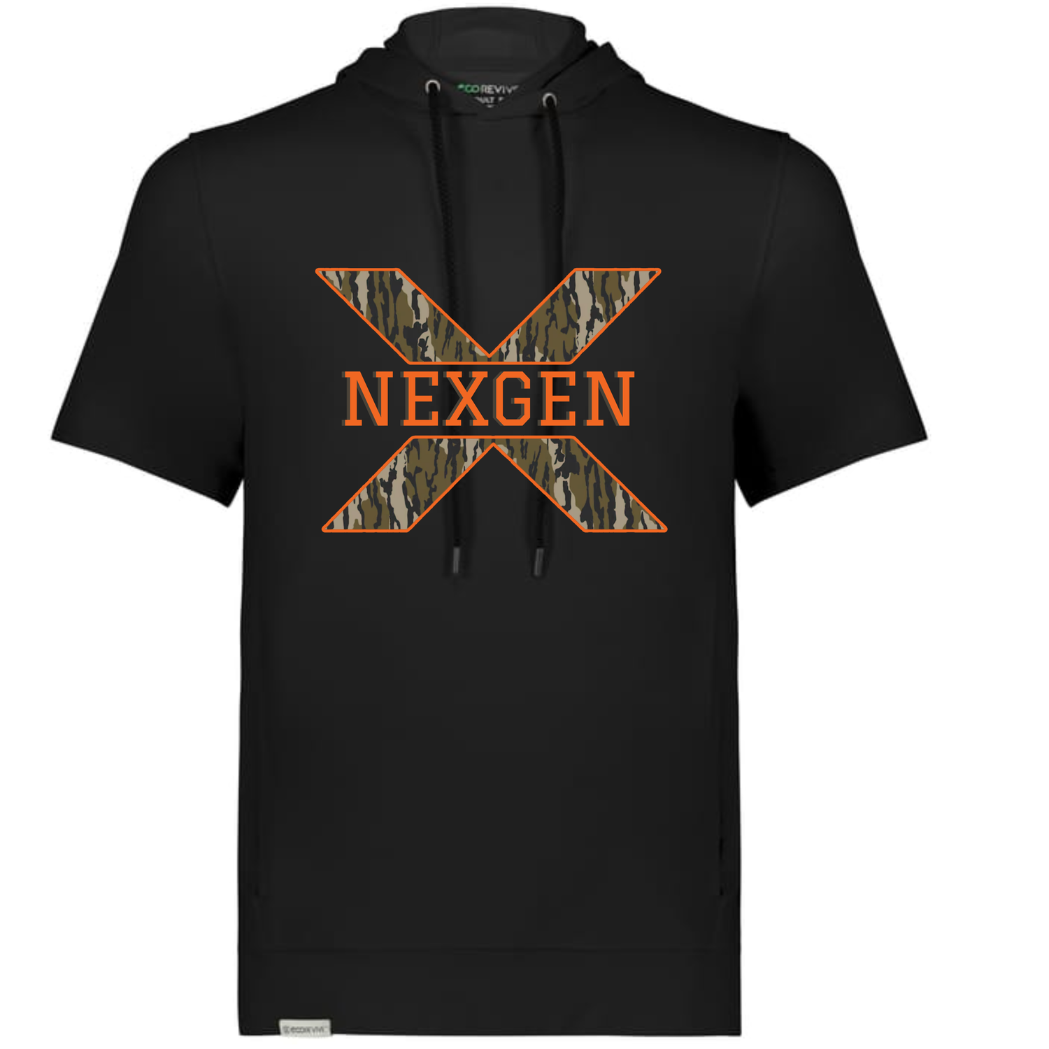 Holloway Short Sleeve Hoodie- Camo (10U)