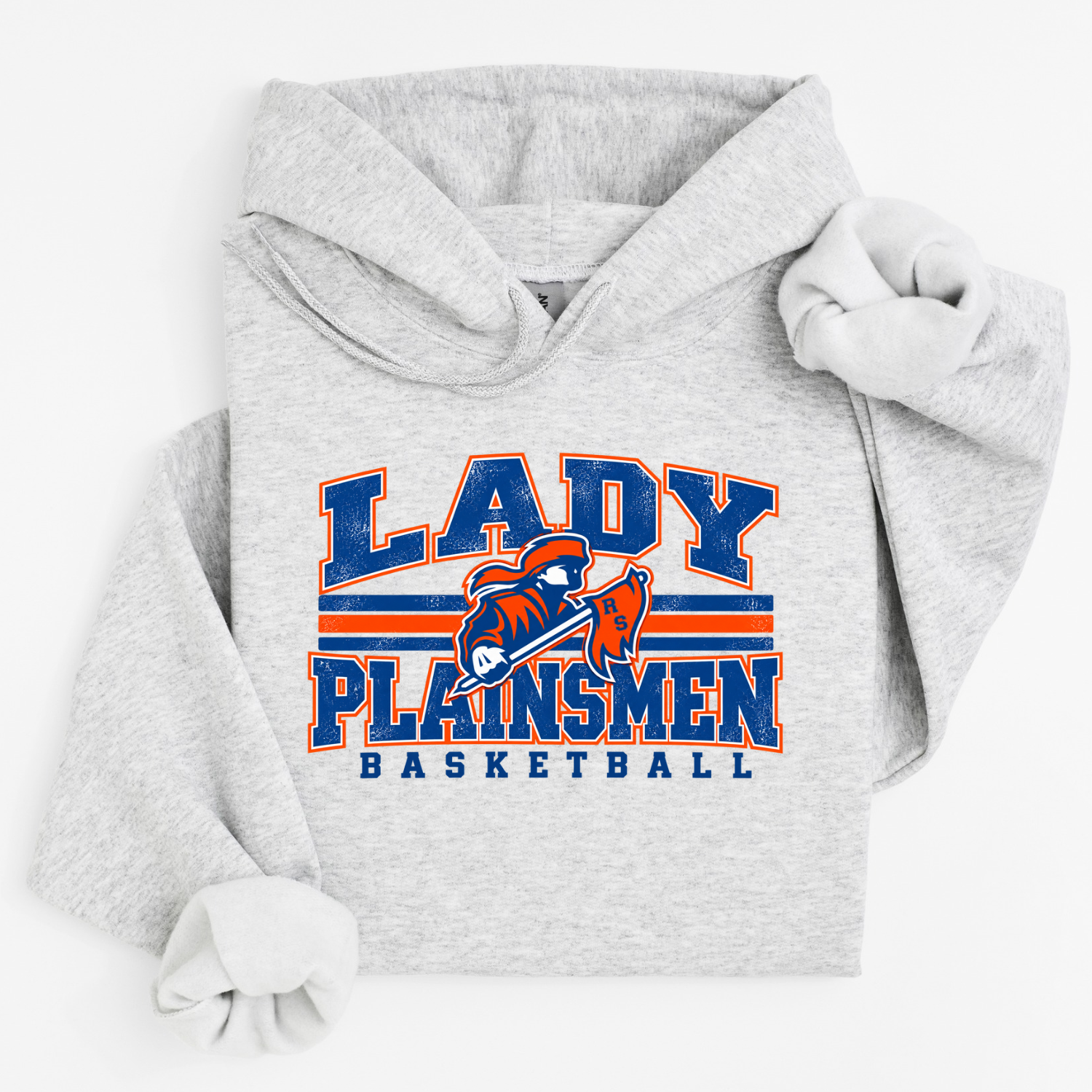 Lady Plainsmen Basketball- Lines and Logo