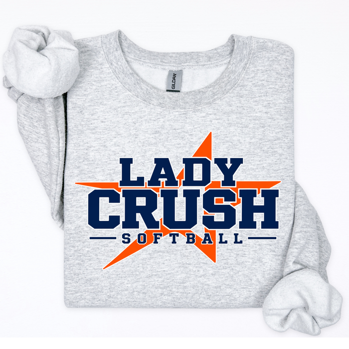Lady Crush Softball- Star Behind