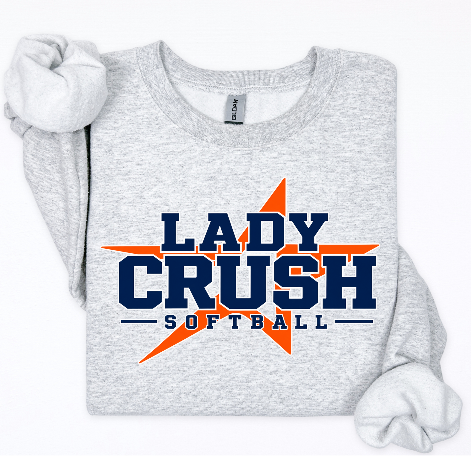 Lady Crush Softball- Star Behind