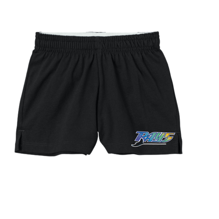 Youth Girls Shorts. Rays Logo w/Stingray