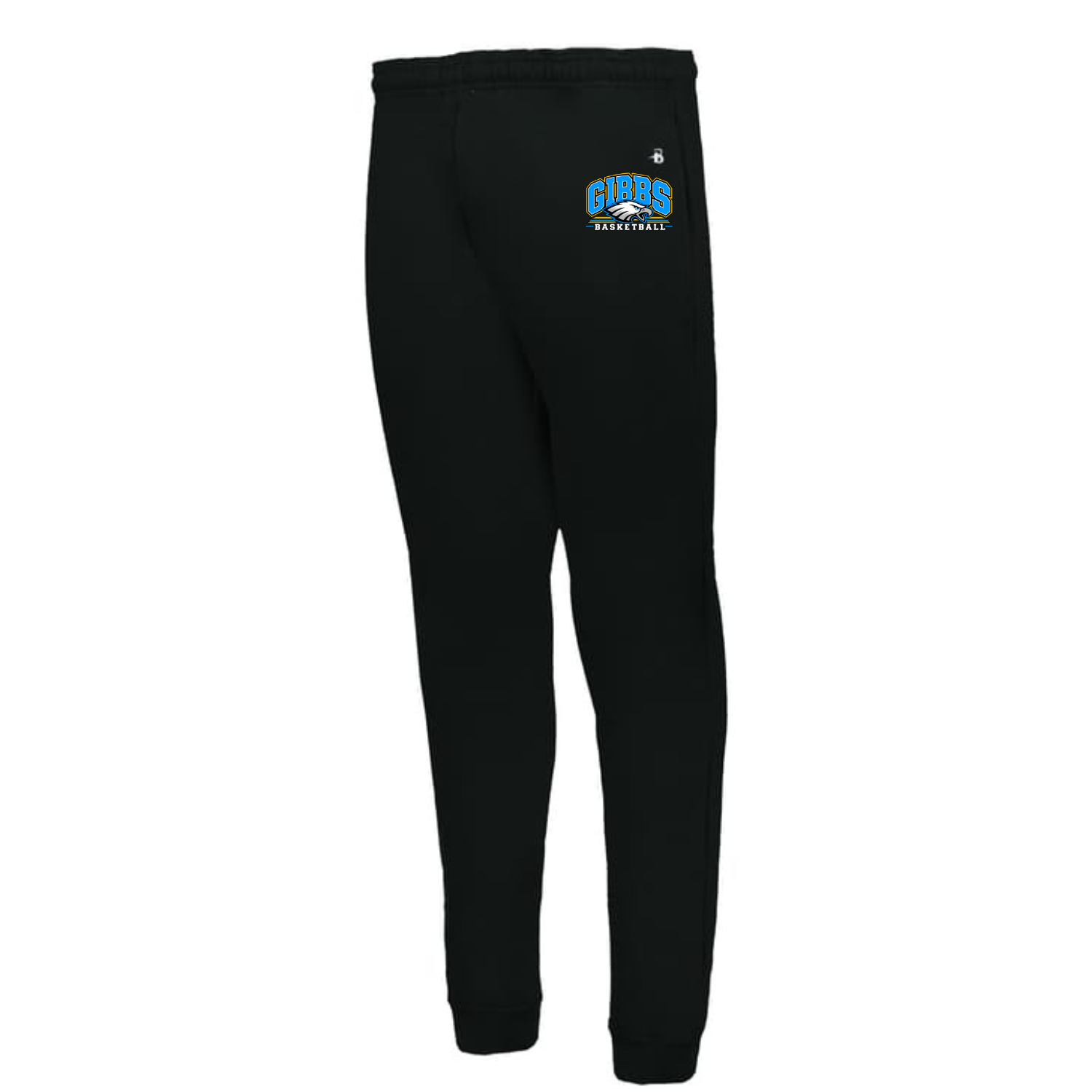 Badger Brand Joggers-Gibbs Basketball- Eagle Logo w/ Lines