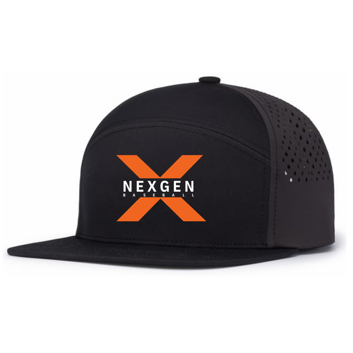 WEEKENDER PERFORATED 6-PANEL ARCH CAP LOGO