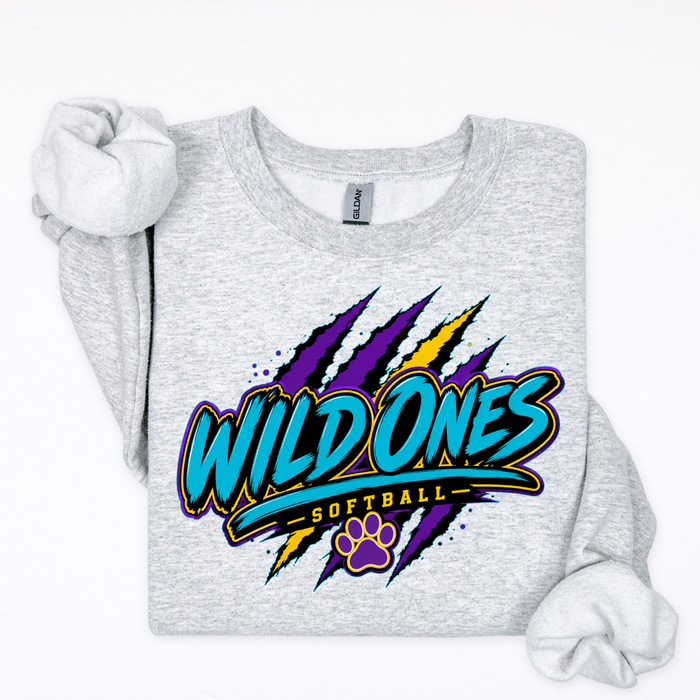 Wild Ones Softball-Claw Marks Behind