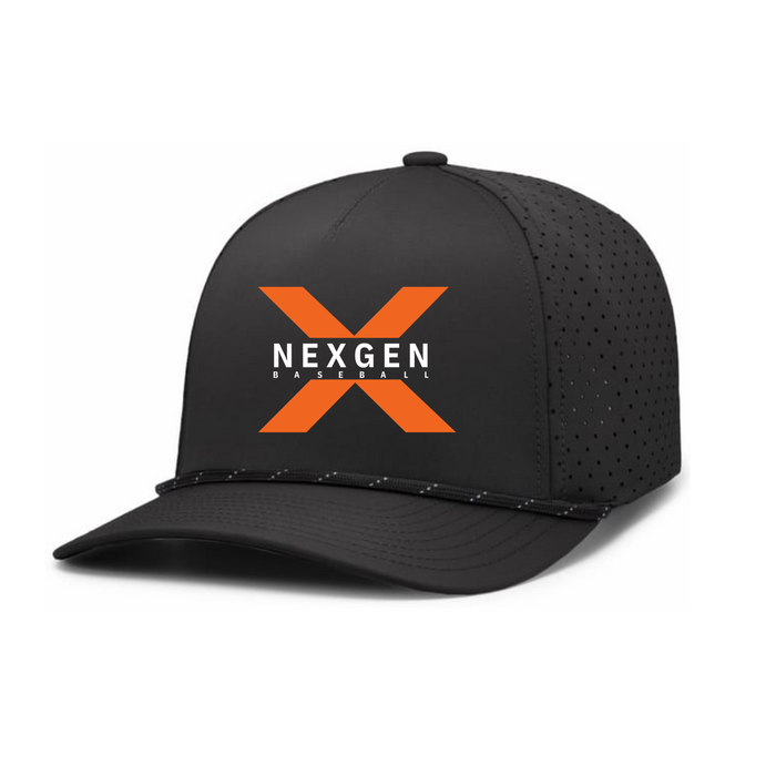 Weekender Perforated Snapback Cap Logo