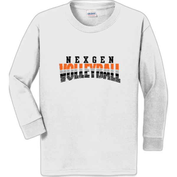 Youth Long Sleeve Nexgen Volleyball- Broken Lines (3)