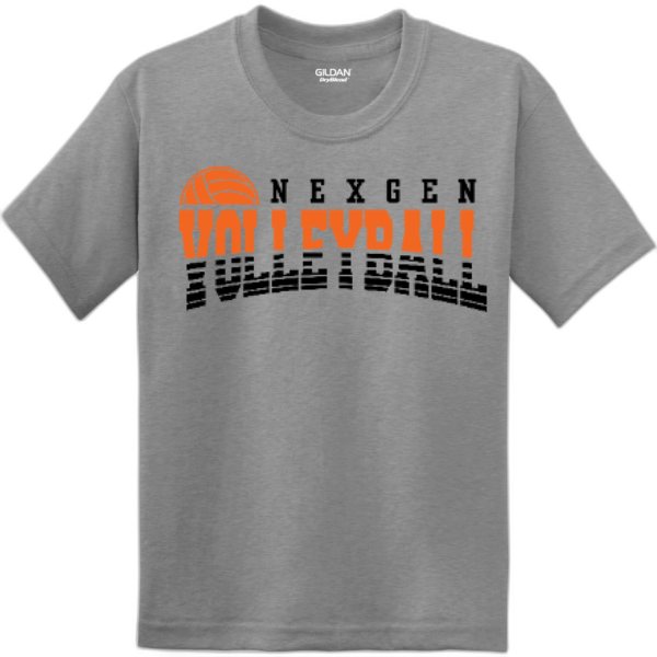 Youth Nexgen Volleyball-broken lines