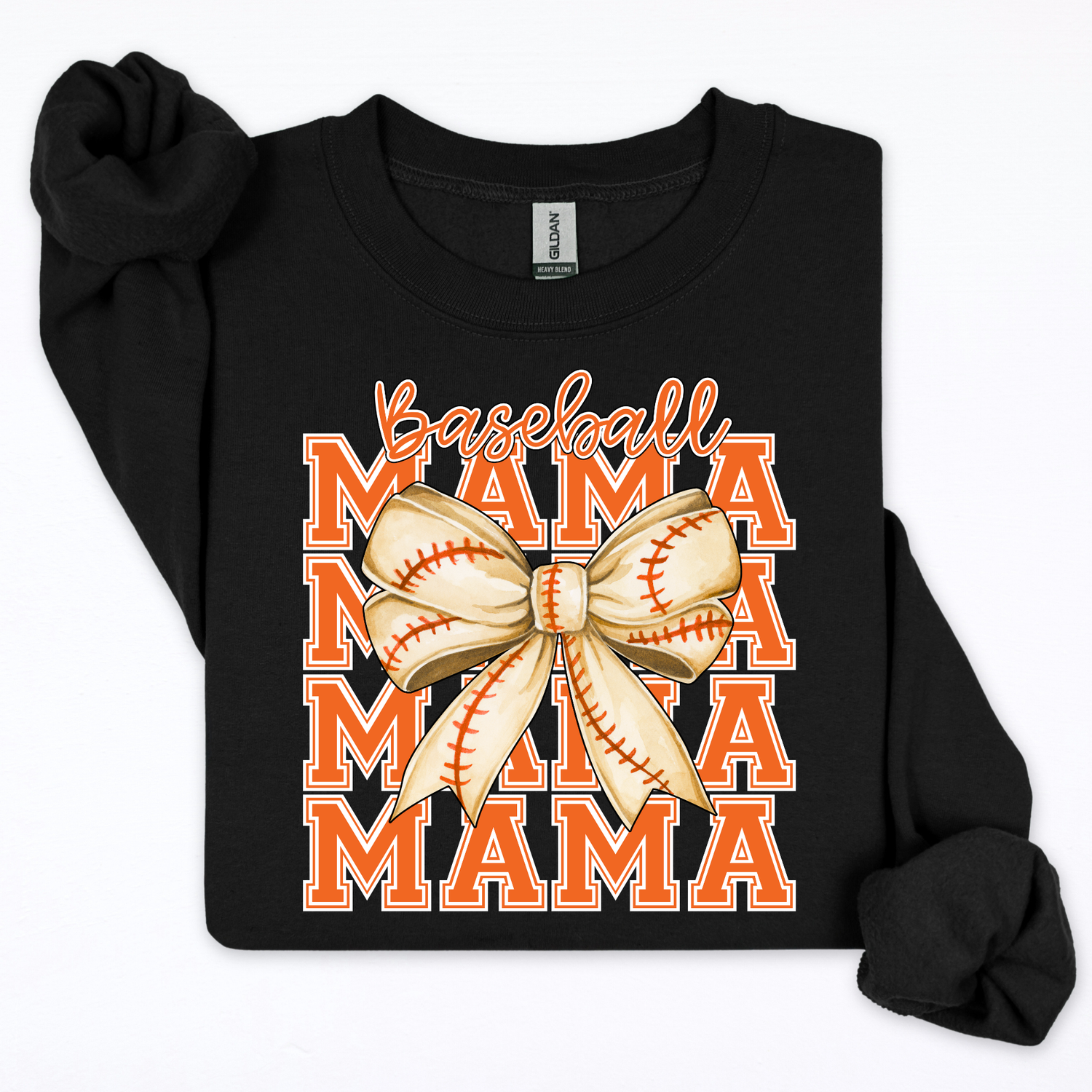 Baseball Mama Bow 9u