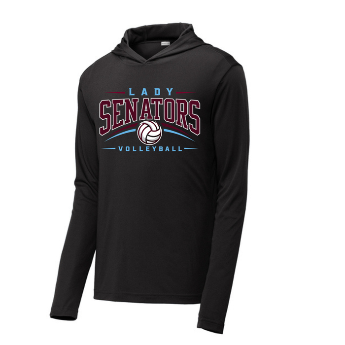 Long Sleeve Drifit w/ Hood- Lady Senators Volleyball (2)