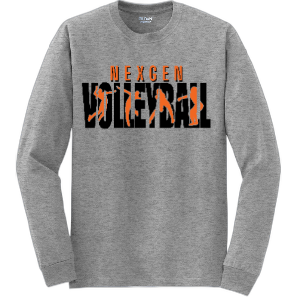 Adult Long Sleeve Nexgen Volleyball- Spike