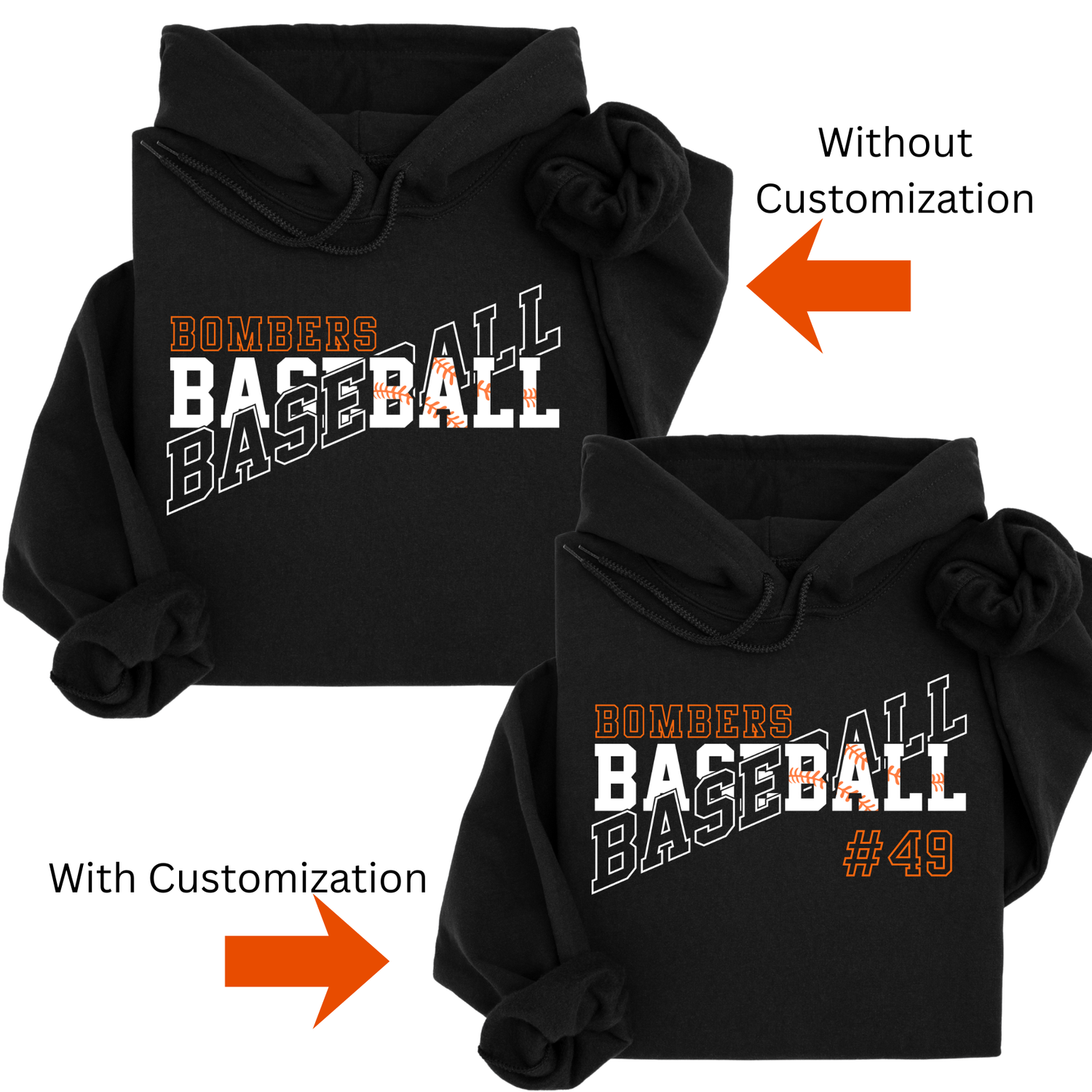Bombers Baseball Crossed
