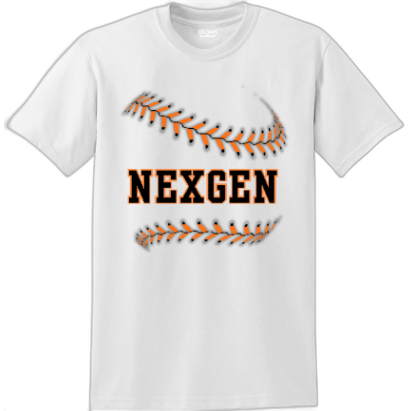 Adult T-Shirt Nexgen Baseball-Seams