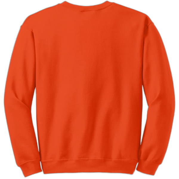 Adult Crewneck Sweatshirt- Black and White X