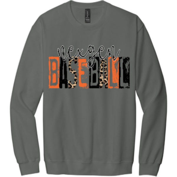 Adult Long Sleeve Nexgen Baseball- Cheetah