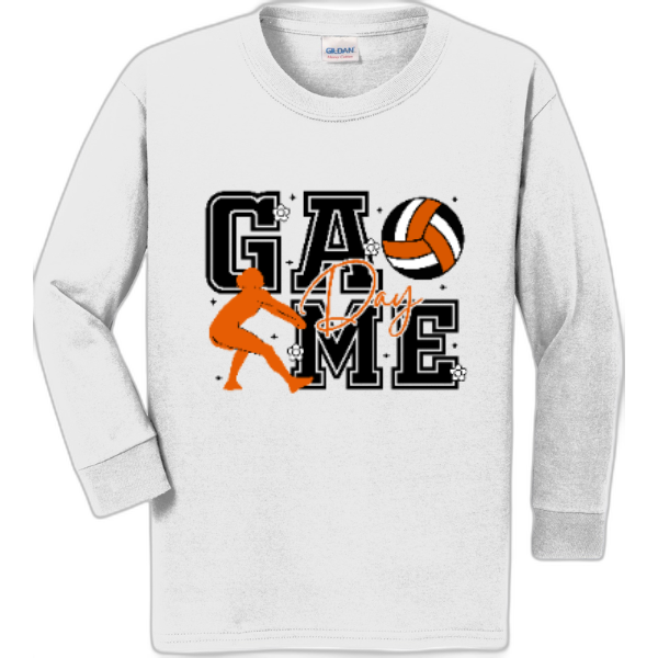 Youth Long Sleeve Nexgen Volleyball- Game Day