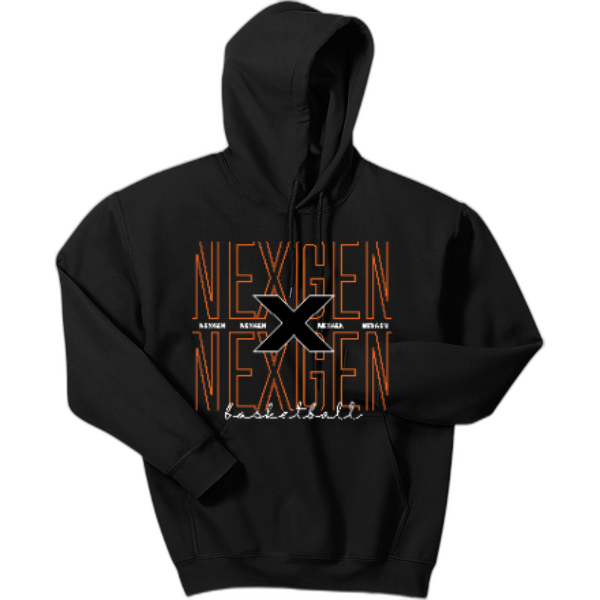 Adult Hoodie Nexgen Basketball- Outline
