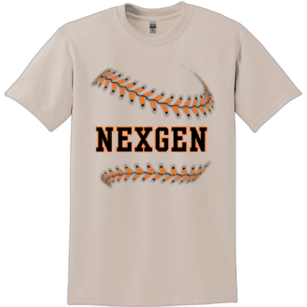 Adult T-Shirt Nexgen Baseball-Seams