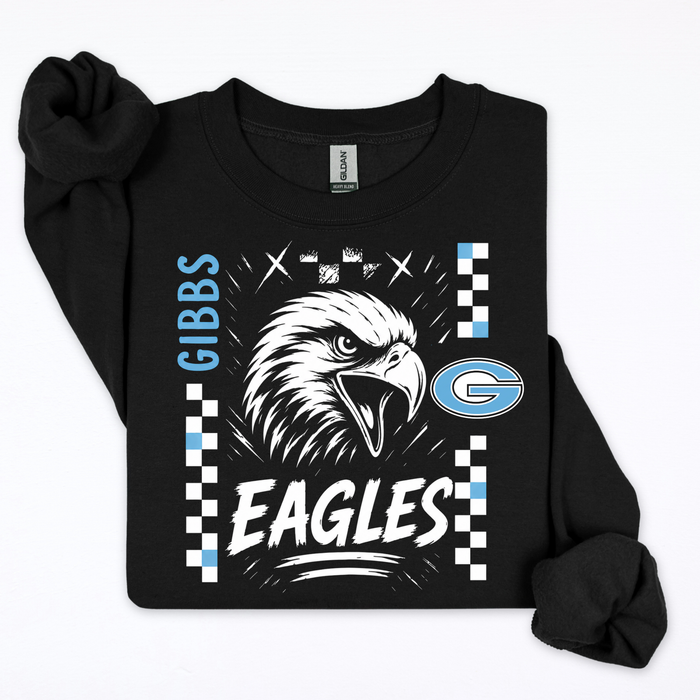 Gibbs Eagles- Retro Grunge
