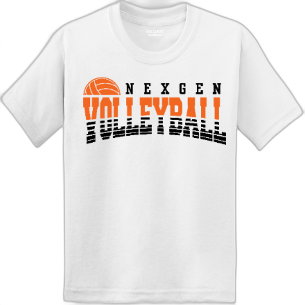 Youth Nexgen Volleyball-broken lines