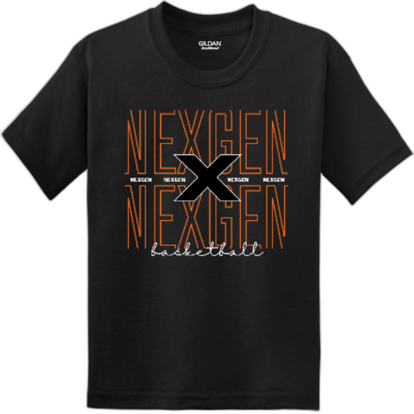 Youth T-Shirt Nexgen Basketabll-Outline
