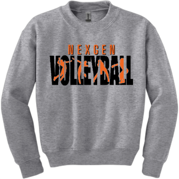 Youth Crewneck Nexgen Volleyball-Spike