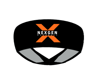 Nexgen Headband-Dry-Excel™ 84% polyester/16% spandex single-ply knit