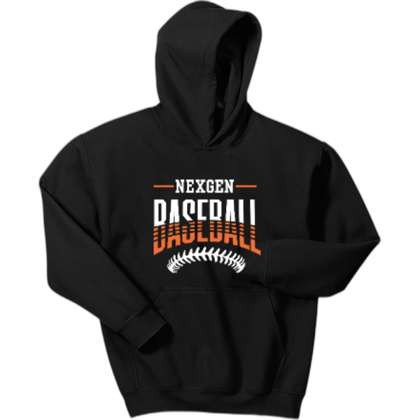 Youth Hooded Sweatshirt Nexgen Baseball-Seams Underneath