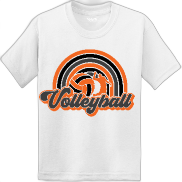 Youth Nexgen Volleyball Rainbow