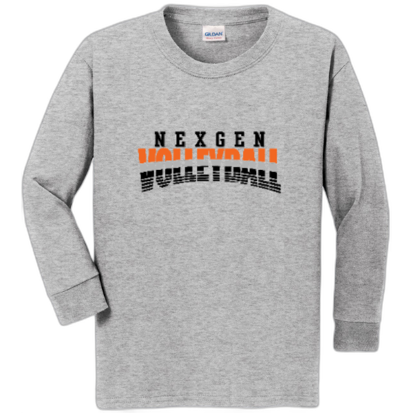 Youth Long Sleeve Nexgen Volleyball- Broken Lines (3)