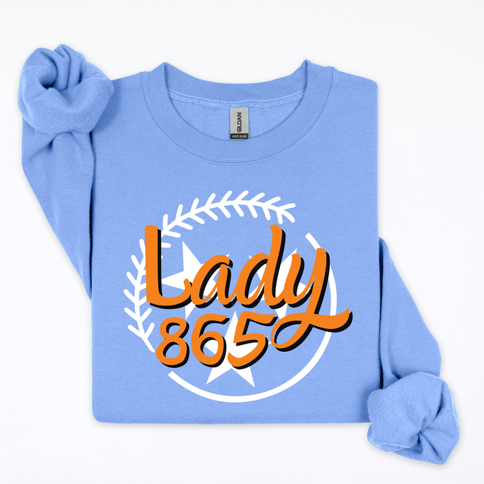 Lady 865- Stars and Seams (Blue Shirt)