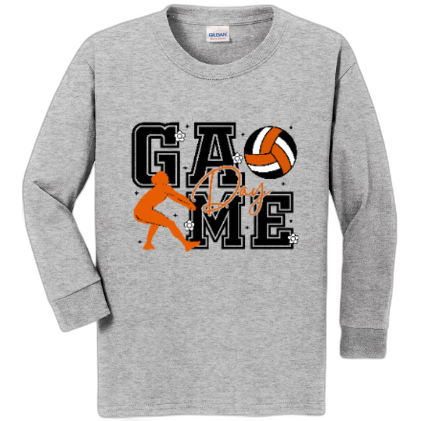 Youth Long Sleeve Nexgen Volleyball- Game Day