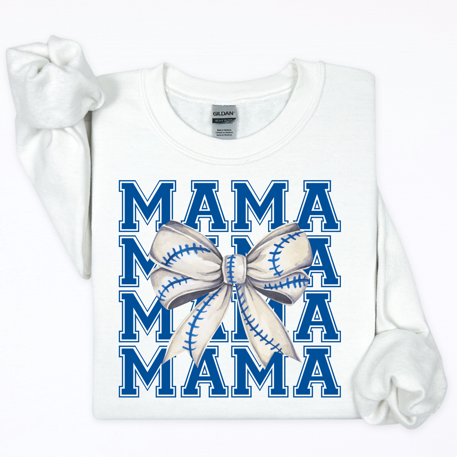 Mama Mama Baseball Bow