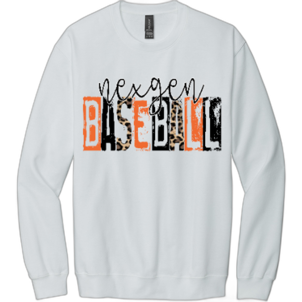 Adult Long Sleeve Nexgen Baseball- Cheetah