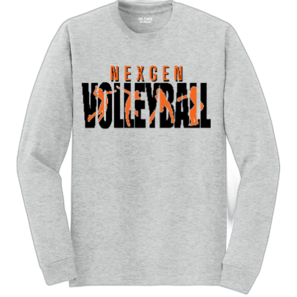 Adult Long Sleeve Nexgen Volleyball- Spike