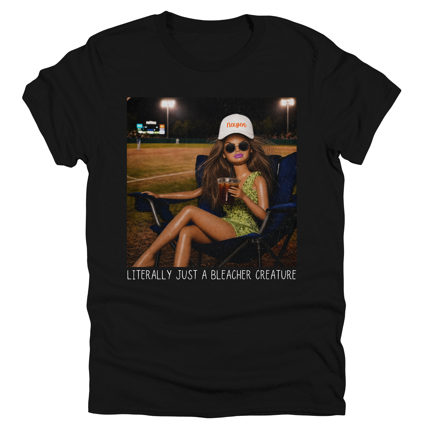 Brunette- Bleacher Creature (9u)