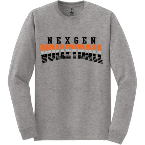 Adult Long Sleeve Nexgen Volleyball- Broken Lines(3)