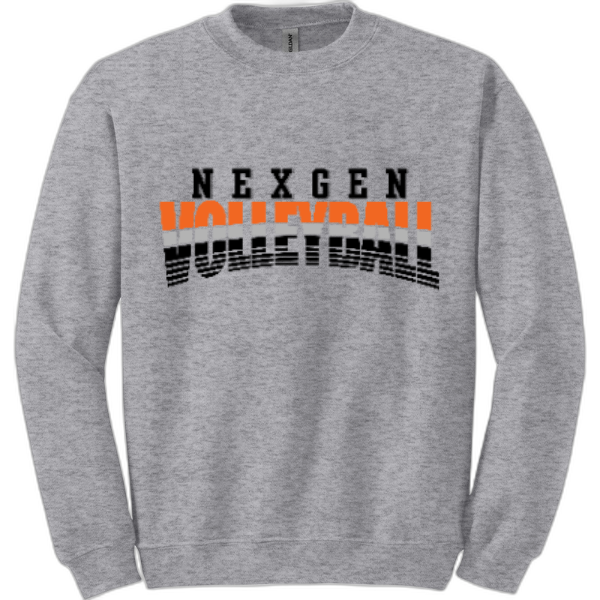 Adult Crewneck Nexgen Volleyball-Broken Lines(3)