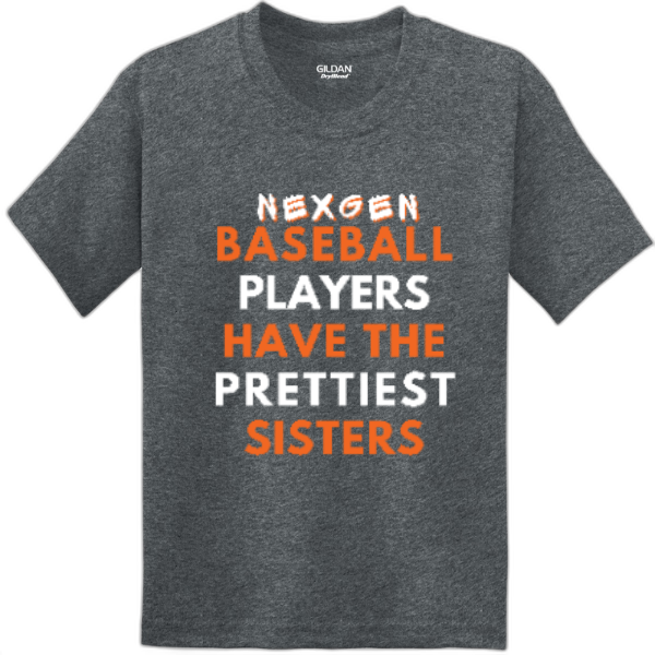 Youth T-shirt Nexgen Baseball-Prettiest Sister