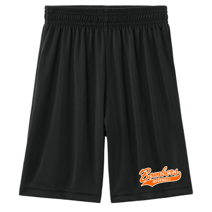 Boys Shorts- Bombers Baseball Cursive