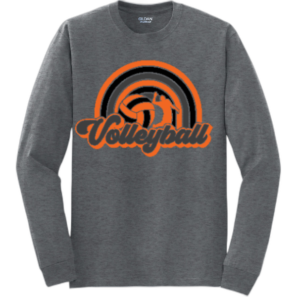Adult Long Sleeve Nexgen Volleyball Rainbow