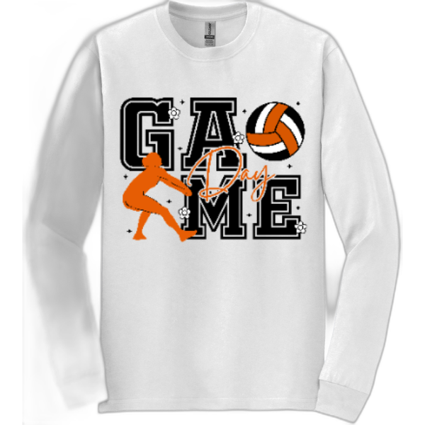 Adult Long Sleeve Nexgen Volleyball- Game Day
