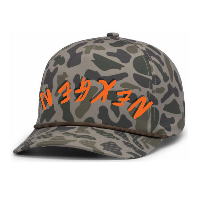 Upside down CAMO NG hat