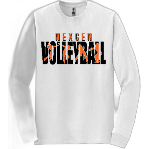 Adult Long Sleeve Nexgen Volleyball- Spike